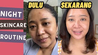 NIGHT SKINCARE ROUTINE PAKE SKINCARE BARU  UPDATE BAREFACE 2023 [upl. by Eisenhart]