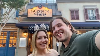 La Crêperie de Paris at Epcot  Full Dining Experience amp Review  France Pavilion  WDW 2022 [upl. by Rothberg]