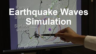 Computer Simulations of Earthquake Waves in NZ [upl. by Nnayecats655]