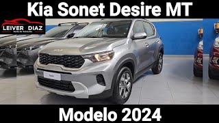 Kia Sonet Desire MT Modelo 2024 [upl. by Barling]