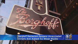 Berghoff Restaurant Reopens After Pandemic Closure [upl. by Crellen947]