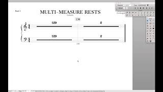 Fix Multimeasure Rest Spacing  Finale Superuser [upl. by Aillij]