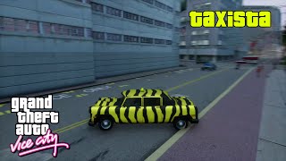 Taxista  Grand Theft Auto Vice City  The Definitive Edition [upl. by Yarod311]