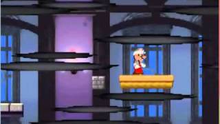 Super mario DS walkthrough world 3ghost house star coin [upl. by Nicram]