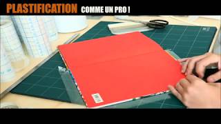 Tuto pour plastifier vos livres [upl. by Iahcedrom]