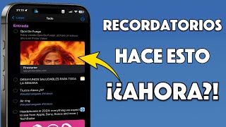 Recordatorios del iPhone es GENIAL si sabes usarla  10 Trucos de EXPERTO [upl. by Nnylyma598]