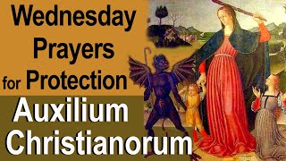 Wednesday Auxilium Christianorum Catholic Deliverance Prayers for Protection for Use by the Laity [upl. by Swithbart]