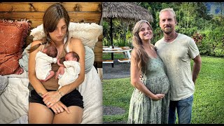 Did JAKE amp NICOLLE Just Give Birth to TWINS Off Grid Home Birth with Midwife  SURPRISE TWINS [upl. by Belldame]