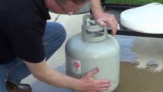 How Much Propane in Tank  Easy Test to Check Propane Level [upl. by Bayly410]