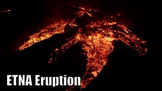 Etna Eruption – December 28 2022 [upl. by Erme]