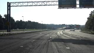 Dulles Toll Road VA 267 Exits 14 to 19 eastbound [upl. by Abisha]