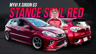 MYVI G3 X SIRION Borneo  Mazda Soul Red  Review [upl. by Ivens]