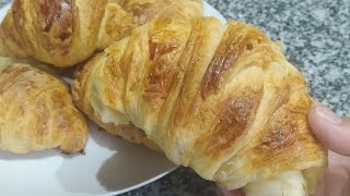 CROISSANT CASERO FÁCIL Y RÁPIDO [upl. by Mancino]