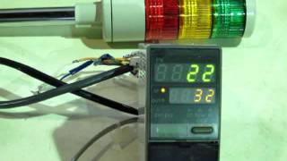 Yamatake SDC306DA Digital directions regulation meter 動作確認 [upl. by Pillsbury559]