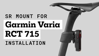 SlopeRoad  Garmin Varia RCT 715 Mount  Installation [upl. by Ailido]