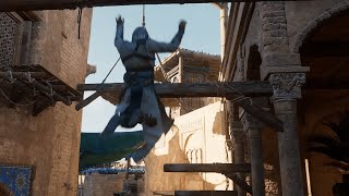 Assassins Creed MirageUltimate Swings modded parkour [upl. by Molloy]