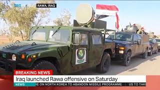 Iraqi army retakes Rawa the last Daeshheld town in the country [upl. by Tedi]