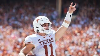 Sam Ehlinger Highlights 201819 Texas QB  ᴴᴰ [upl. by Ahsino]