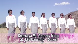 NITAKUTUKUZA MUNGUby Kwaya ya MtGregory Mkuu St John University DODOMA TZ [upl. by Ahen]