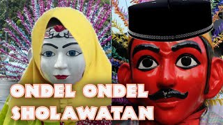 Ondel Ondel Sholawatan  Sholawat Badar  ondel ondel Betawi [upl. by Omar513]