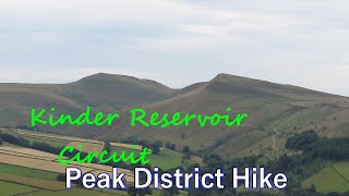 Kinder Reservoir Circular Walk ¦ Peak District Hiking [upl. by Ennairb]