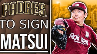 BREAKING NEWS Padres SIGN Yuki Matsui San Diego Padres News [upl. by Ayanaj]