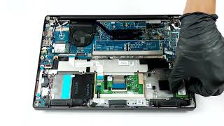 Dell Latitude 14 7400  disassembly and upgrade options [upl. by Firmin570]