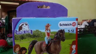 Schleich Haul❤3 Schleich Sets vom Horse Club😍 [upl. by Lossa]