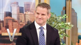 Rep Adam Kinzinger Weighs in On IsraelHamas War and Trump Gag Order  The View [upl. by Bonni]