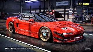 Need for Speed Heat  Honda NSX TypeR 1992  Customize  Tuning Car PC HD 1080p60FPS [upl. by Ailey]