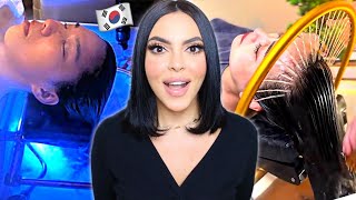 رحت إلى أغرب سبا كوري للشعر  🇰🇷 😱 [upl. by Erinna]