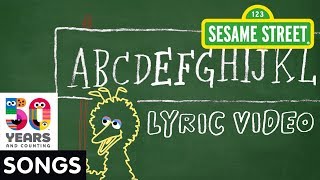 Sesame Street ABCDEFGHI  Animated Lyric Video [upl. by Strait]