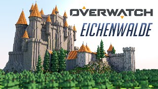 Recreating EICHENWALDE CASTLE In Minecraft Overwatch Cinematic [upl. by Larred]