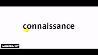 How to pronounce in French  connaissance [upl. by Icak]