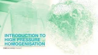 What is High Pressure Homogenisation Heres a quick introduction to the technology [upl. by Adi785]