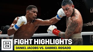 HIGHLIGHTS  Daniel Jacobs vs Gabriel Rosado [upl. by Tien1]