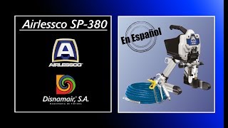 Nueva AIRLESSCO SP380  Vídeo utilización [upl. by Mainis]