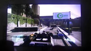 HD Samsung UN55D7000 Lag Input TestCrysis 2 [upl. by Namad]