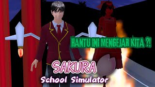 HANTU JEMBATAN MERAH MENGEJAR LIGERTO  SAKURA SCHOOL SIMULATOR [upl. by Budworth]