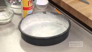 Learn to Cook How to Prepare Cake Pans [upl. by Philipps]