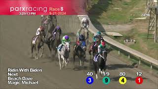 Race 8 092124 200000 Grade III Greenwood Cup Stakes [upl. by Aiel]