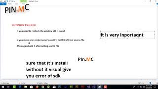 how to fix visual studio Failed to buildcreateload C project  visual studio window sdk error [upl. by Aihsatsan]