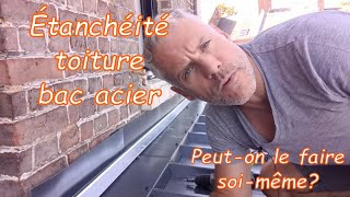 Étanchéité toiture bac acier [upl. by Beattie]