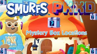 PKXD 5 MYSTERY BOX LOCATIONS  THE SMURF UPDATE [upl. by Ecirtael]