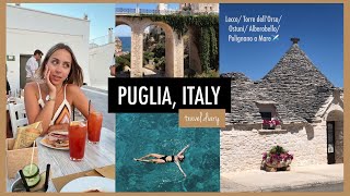 vlog18 a week in PUGLIA Italy Lecce Ostuni Alberobello Polignano a Mare [upl. by Hourihan]