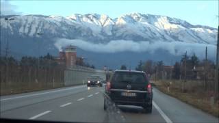 Passing the Flightline amp Driving to Aviano January 2016 Aviano Air Base [upl. by Nulubez]