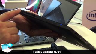 Fujitsu Stylistic Q704 ITA [upl. by Hestia785]