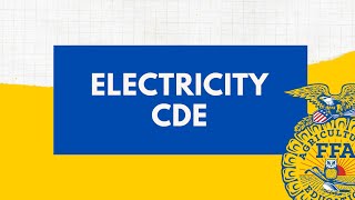 Electricity CDE Part 2 [upl. by Thadeus953]