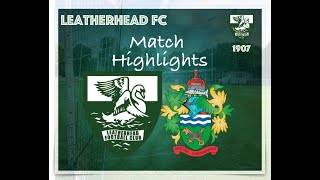 Leatherhead Fc 0 Chertsey Town 1 [upl. by Nahtan121]