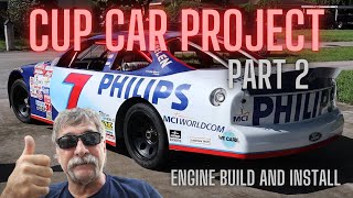 Nascar Cup Car 7 project cup car part 2 engine build and install [upl. by Edwina]